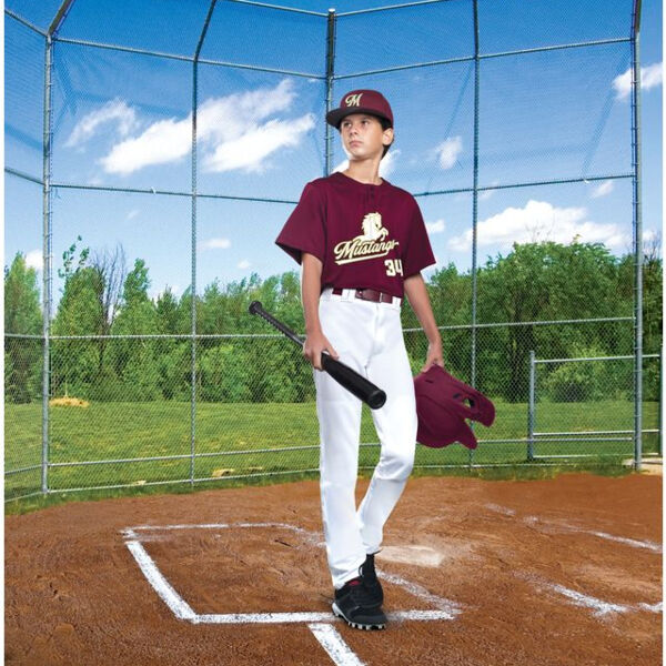 Youth Performance Two-Button Solid Jersey Thumbnail