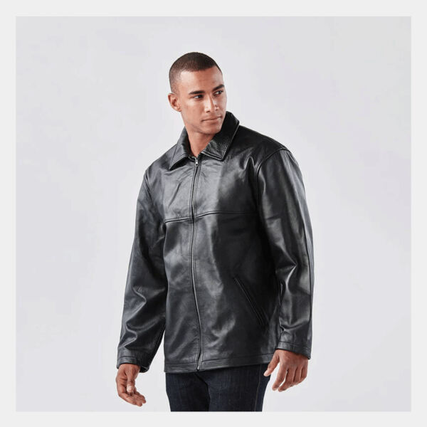 MEN'S CLASSIC LEATHER JACKET Thumbnail
