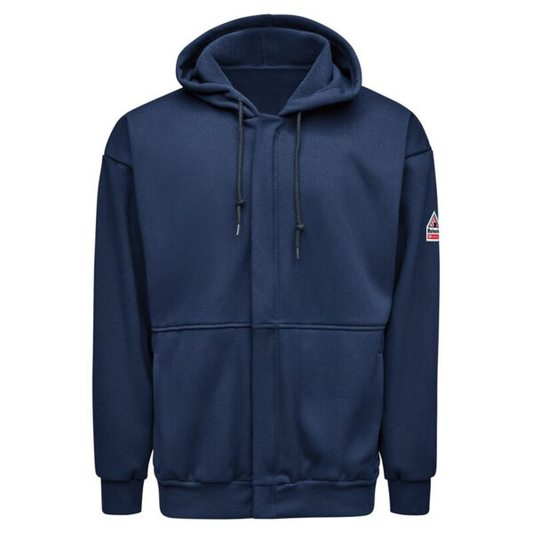 Men's Tall Full-Zip Fleece Hooded Sweatshirt Thumbnail