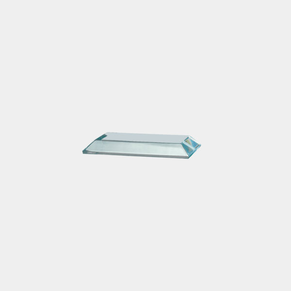 6" x 3 1/2" Flame Series Jade Acrylic Base Only Thumbnail