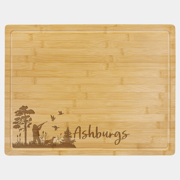 19 3/4" x 15" Cutting Board with Drip Ring Thumbnail