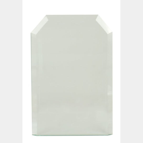 4 1/2" x 7" Jade Clip Corner Gateway Glass Replacement Blank Thumbnail
