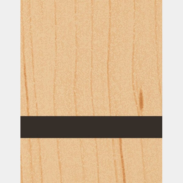 24" x 24" x 1/16" /Chocolate Brown Duets Laser Indoor Plastic Thumbnail