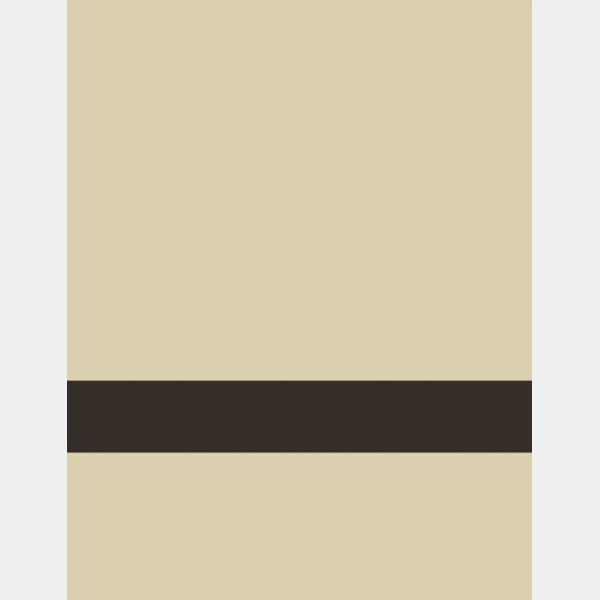 24" x 49" x 1/16" Beige/Chocolate Brown Matte Duets Laser XT Plastic Thumbnail