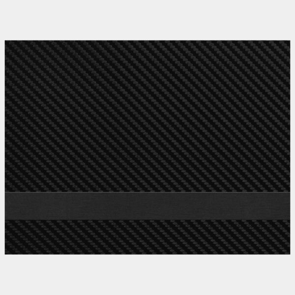 12" x 24" Carbon Fiber/ Premier Laserable Leatherette Sheet Stock with Kota Pro Adhesive Thumbnail