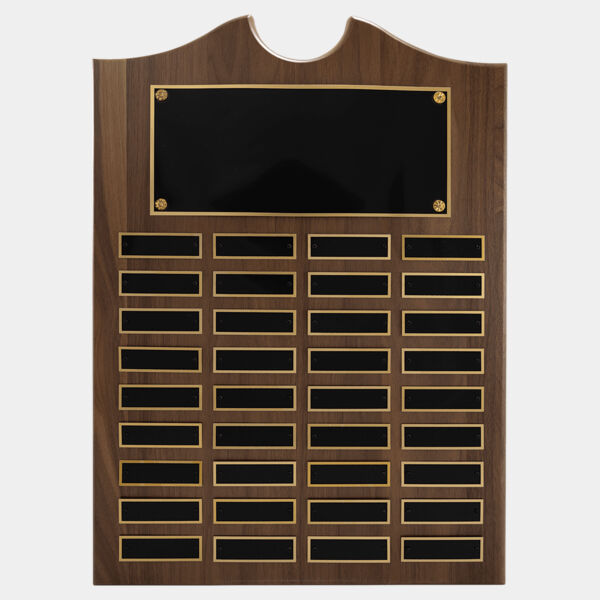 14" x 20" American Roster Plaque w/ 36 Plates Thumbnail