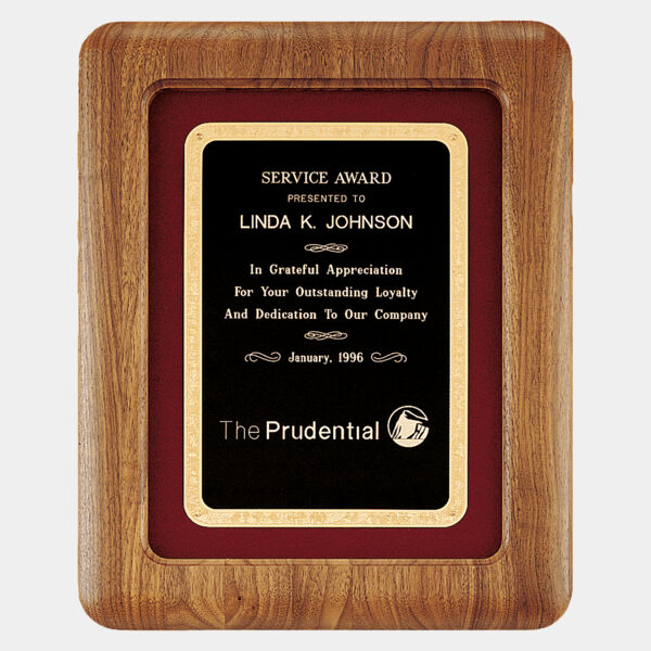 12" x 15" American Airflyte Frame w/ Velour & Florentine LaserFX Plate Thumbnail