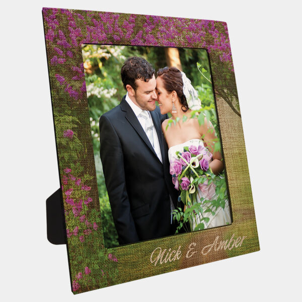 8" x 10" Sublimatable Burlap Photo Frame Thumbnail