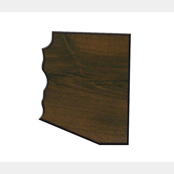 7" x 8 1/8" Finish Edge Arizona State Plaque Thumbnail