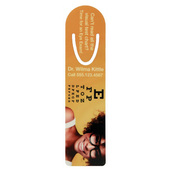 1.25" x 5" Unisub Sublimatable Aluminum Book Mark Thumbnail