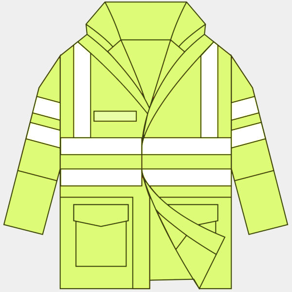 Generic Safety Jacket - Customer Provided Thumbnail
